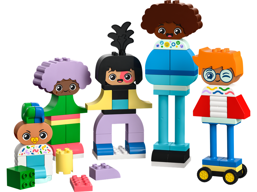 Buildable People with Big Emotions