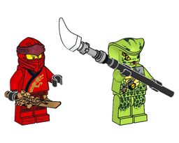 LEGO Kai vs. Lasha (112008-1)