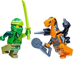 LEGO Lloyd vs. Cobra Mechanic (112221-1)