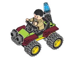 LEGO Vic Hoskins with Buggy (122009-1)
