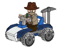 LEGO Sinjin Prescott with Buggy (122116-1)