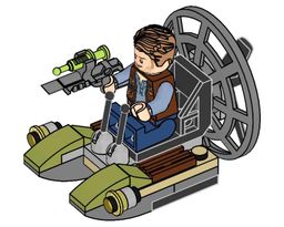 LEGO Owen with Airboat (122220-1)