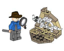 LEGO Alan Grant and Dino Skeleton (122334-1)