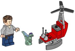 LEGO Owen with Helicopter (122403-1)