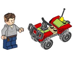 LEGO Owen with Quad Bike (122503-1)