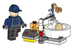 LEGO Guard with Incubator (122509-1)