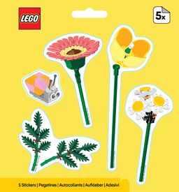Botanicals Snail Bouquet Stickers