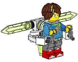 LEGO Mateo with Jet Pack (552402-1)