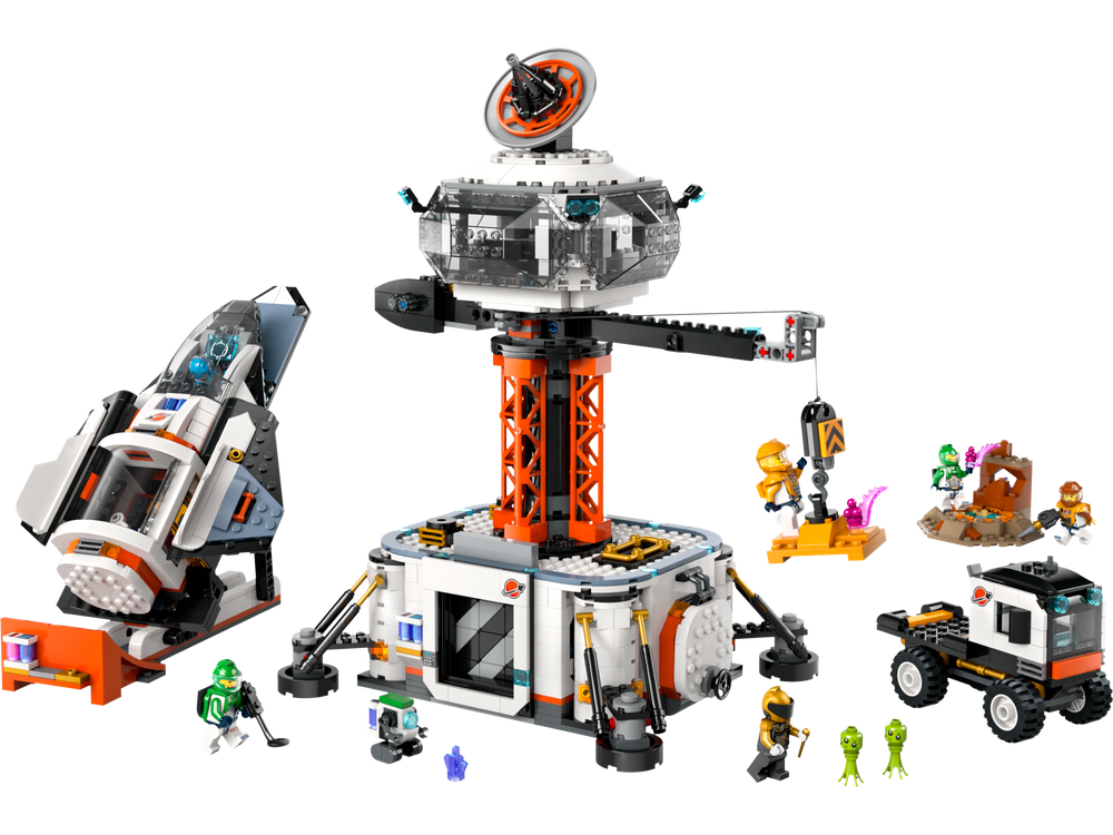 Space Base and Rocket Launchpad