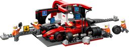 LEGO F1 Pit Stop & Pit Crew with Ferrari Car (60443-1)