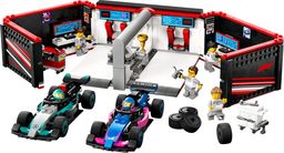 LEGO F1 Garage & Mercedes-AMG & Alpine Cars (60444-1)