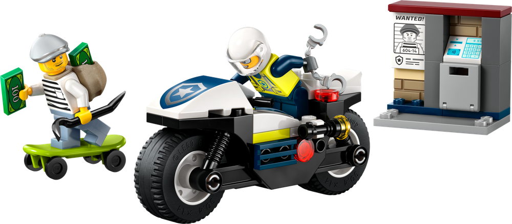Police Motorcycle chase