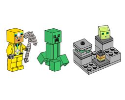 LEGO Cave Explorer, Creeper and Slime (662302-1)
