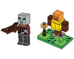 LEGO Pillager with Training Dummy (662306-1)