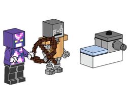 LEGO Crystal Knight, Stray and Gun (662401-1)