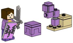 LEGO End Warrior and Shulker (662413-1)