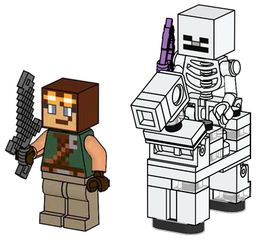 LEGO Hero with Skeleton and Skeleton Horse (662509-1)