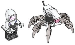 LEGO Ghost-Spider and Spider Robot (682405-1)