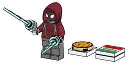 LEGO Miles Morales with Pizza (682503-1)