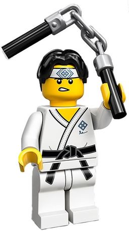 LEGO Martial Arts Boy collectible minifigure