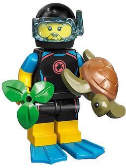 LEGO Sea Rescuer collectible minifigure