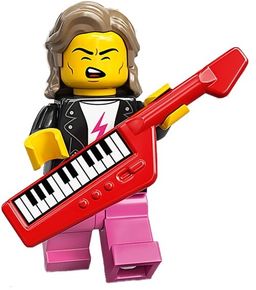 LEGO 80's Musician collectible minifigure