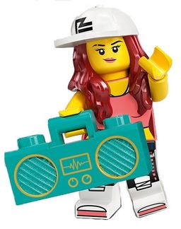 LEGO Breakdancer collectible minifigure