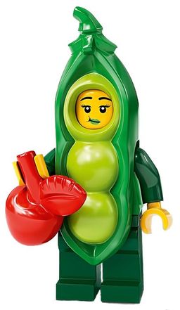 LEGO Peapod Costume Girl collectible minifigure