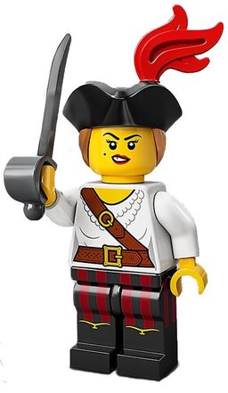 LEGO Pirate Girl collectible minifigure