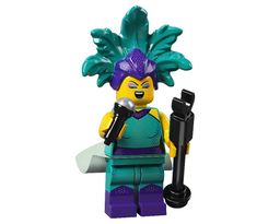 LEGO Cabaret Singer collectible minifigure