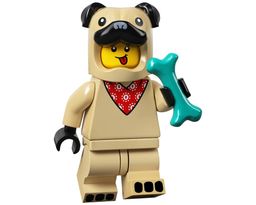 LEGO Pug Costume Guy collectible minifigure