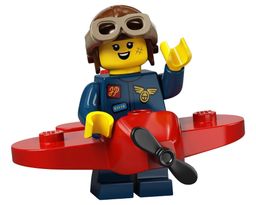 LEGO Airplane Girl collectible minifigure