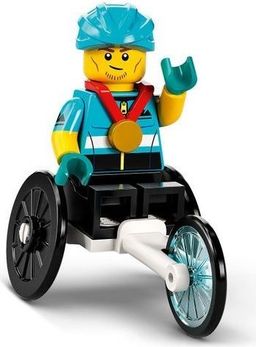 LEGO Wheelchair Racer collectible minifigure