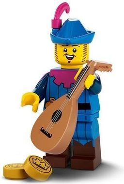 LEGO Troubadour collectible minifigure