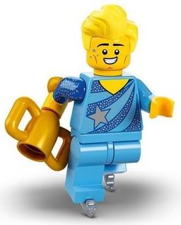 LEGO Figure Skating Champion collectible minifigure