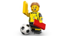 LEGO Football Referee collectible minifigure