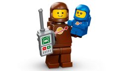 LEGO Brown Astronaut and Spacebaby collectible minifigure