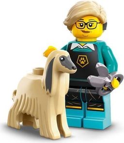 LEGO Pet Groomer collectible minifigure