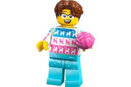 LEGO Cat Lover collectible minifigure