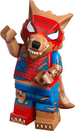 LEGO Peter Parker / Werewolf Spider-Man collectible minifigure