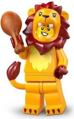 LEGO Lion Suit collectible minifigure