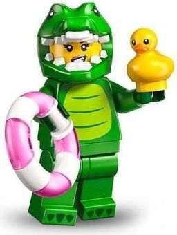 LEGO Crocodile Suit collectible minifigure