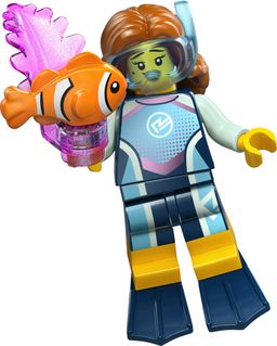 LEGO Marine Biologist collectible minifigure