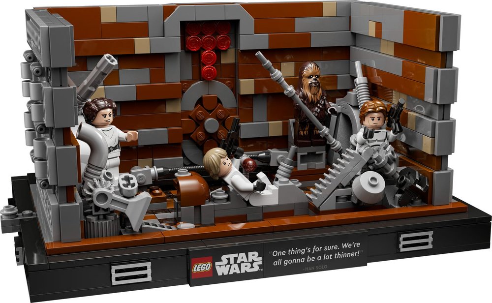 Death Star Trash Compactor Diorama