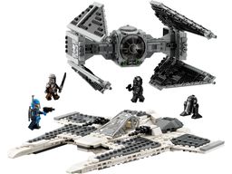 LEGO Mandalorian Fang Fighter vs. TIE Interceptor (75348-1)