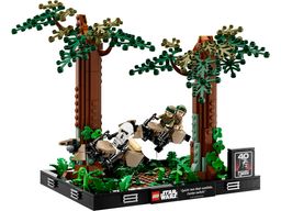 LEGO Endor Speeder Chase Diorama (75353-1)