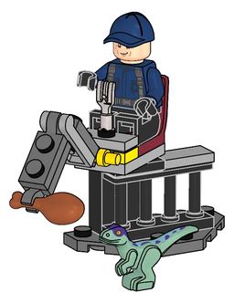 LEGO Guard and Raptor (951351-1)