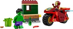 Iron Man with Bike and The Hulk