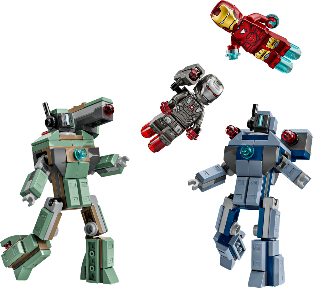 Iron Man & War Machine vs. Hammer Drones