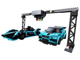 LEGO Formula E Panasonic Jaguar Racing GEN2 car & Jaguar I-PACE eTROPHY (76898-1)